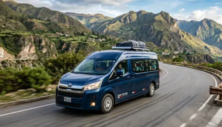 Minivan para grupos pequeños