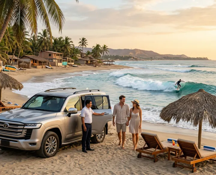 Ruta ejecutiva y turística hacia Máncora